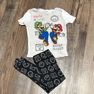 Super Mario Graphic PJ Set